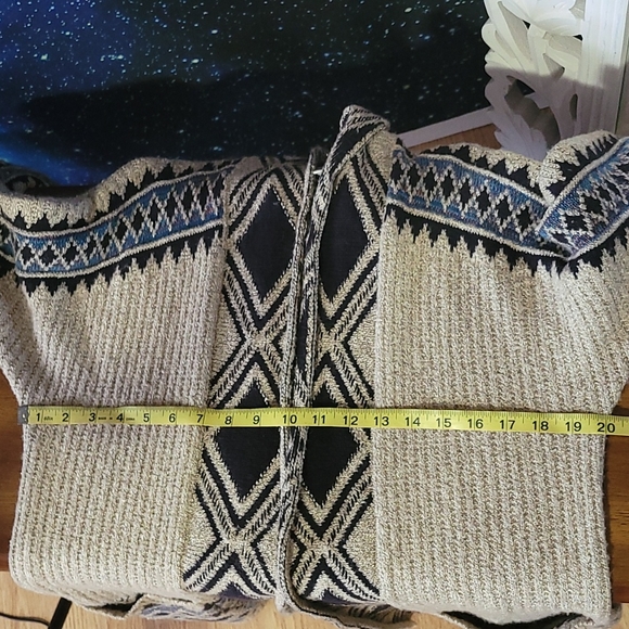 Lucky Brand Aztec Cardigan XS/S TJMaxx Marshall's - Picture 5 of 6